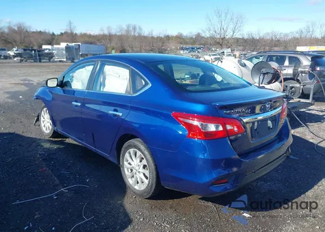 2017 Nissan Sentra S из США, поврежденный, VIN 3N1AB7AP8HY250383